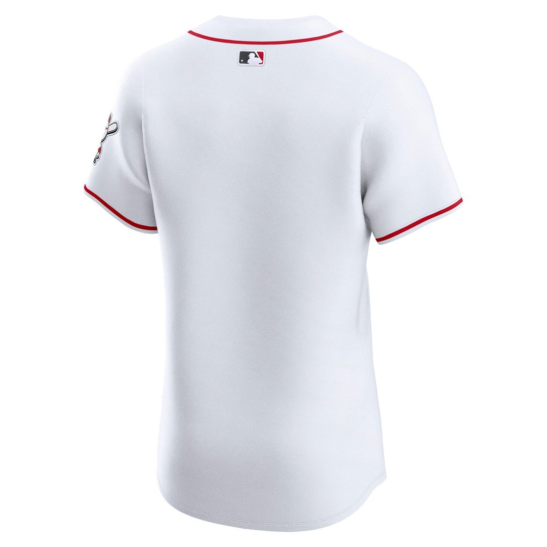 Cincinnati Reds Nike Home Elite Jersey - White Official MLB Team Apparel Baseball Fan Gear