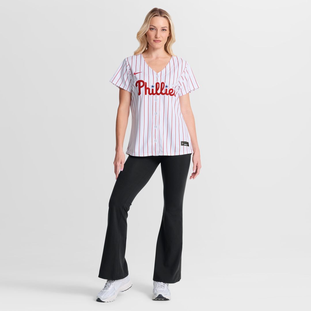 Bryce Harper Philadelphia Phillies Nike Women's Home Replica Jersey - White Official MLB Team Apparel Baseball Fan Gear