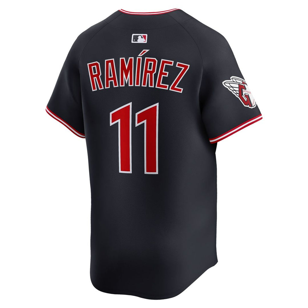José Ramírez Cleveland Guardians Nike Alternate Limited Player Jersey - Navy Official MLB Team Apparel Baseball Fan Gear
