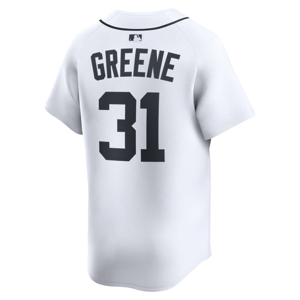 Riley Greene Detroit Tigers Nike Home Limited Player Jersey - White Official MLB Team Apparel Baseball Fan Gear