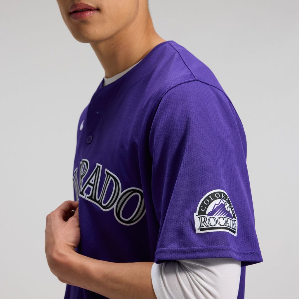 Colorado Rockies Nike Alternate Limited Jersey - Purple Official MLB Team Apparel Baseball Fan Gear