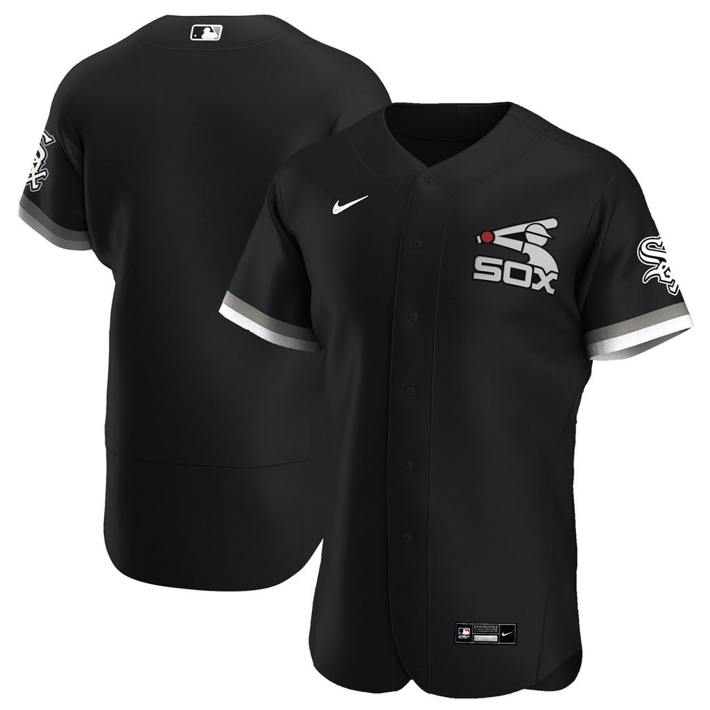 Chicago White Sox Nike Alternate Authentic Team Jersey - Black Official MLB Team Apparel Baseball Fan Gear