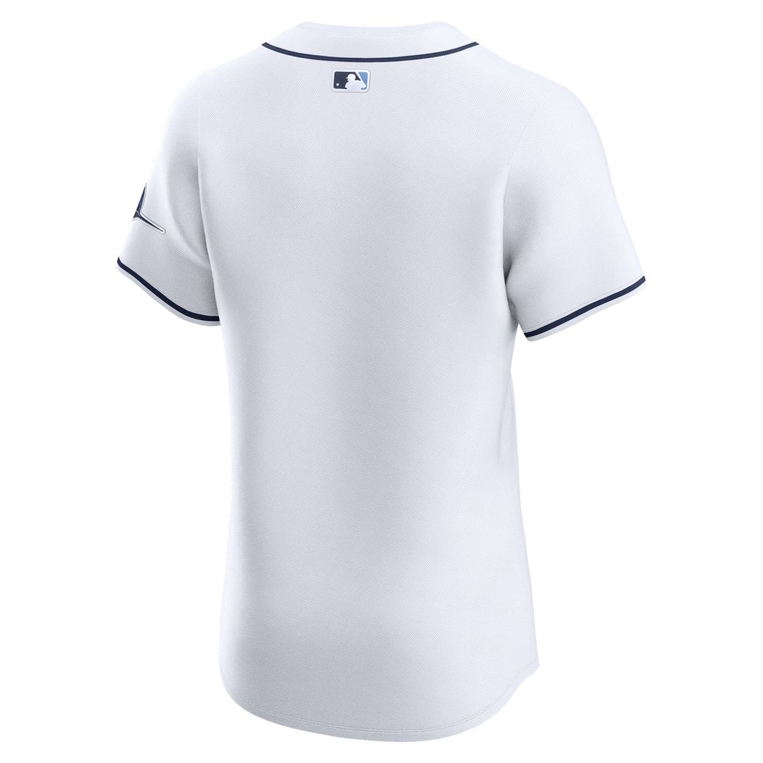 Tampa Bay Rays Nike Home Elite Jersey - White Official MLB Team Apparel Baseball Fan Gear
