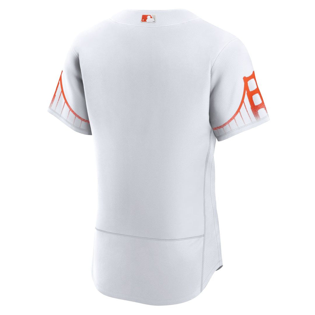 San Francisco Giants Nike City Connect Authentic Jersey - White Official MLB Team Apparel Baseball Fan Gear