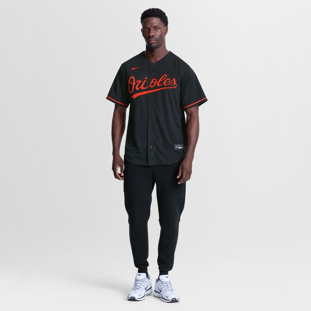 Gunnar Henderson Baltimore Orioles Nike Road Replica Jersey - Gray Official MLB Team Apparel Baseball Fan Gear