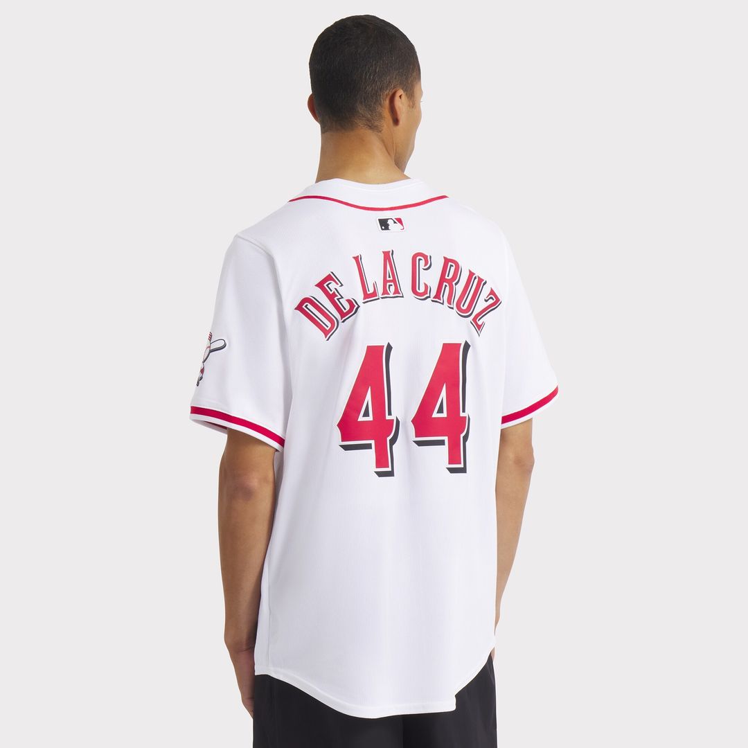 Elly De La Cruz Cincinnati Reds Nike Home Limited Player Jersey - White Official MLB Team Apparel Baseball Fan Gear