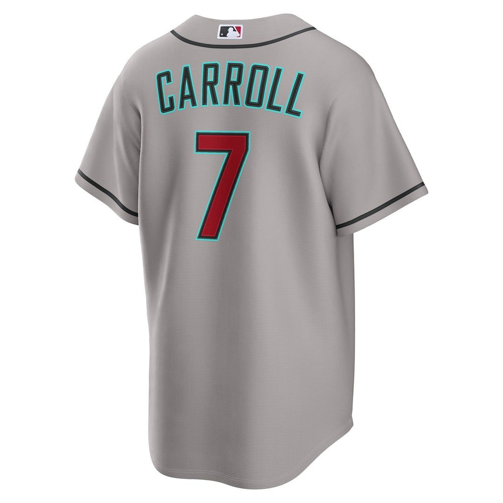Corbin Carroll Arizona Diamondbacks Nike Alternate Replica Jersey - Black Official MLB Team Apparel Baseball Fan Gear