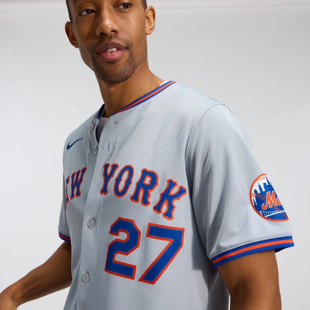 Mark Vientos New York Mets Nike All-Star Limited Jersey - Gray Official MLB Team Apparel Baseball Fan Gear
