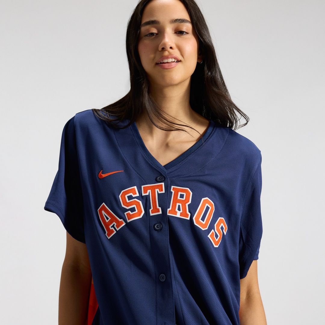 Jose Altuve Houston Astros Nike Women's Alternate Limited Player Jersey – Navy Official MLB Team Apparel Baseball Fan Gear