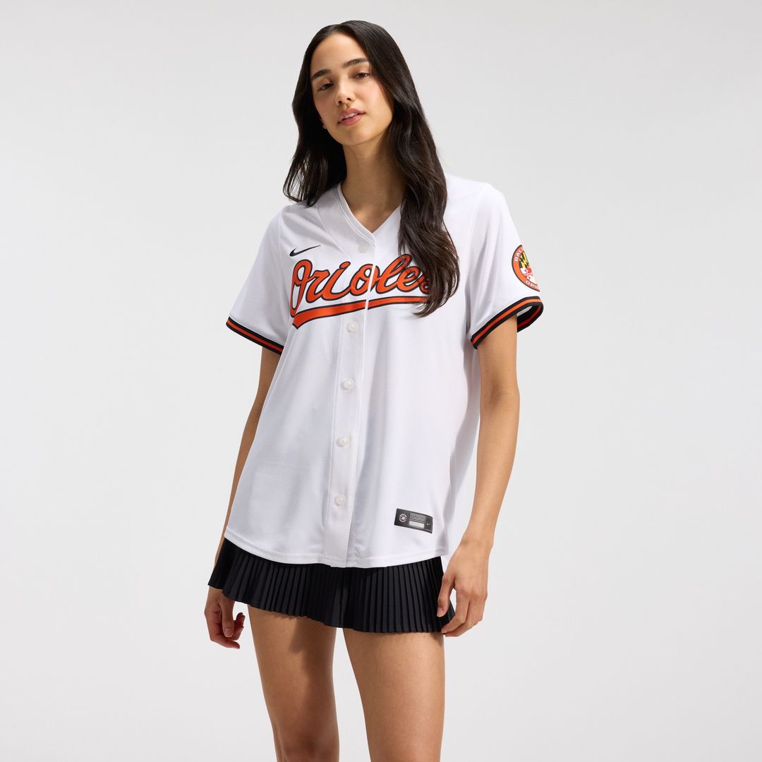Baltimore Orioles Nike Women's Home Limited Jersey - White Official MLB Team Apparel Baseball Fan Gear