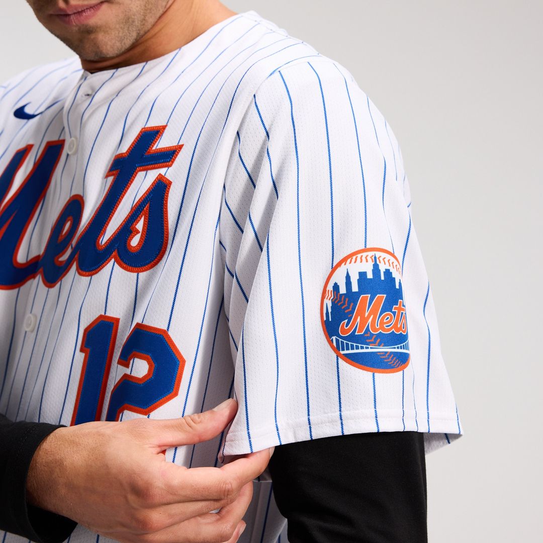 Francisco Lindor New York Mets Nike Home Limited Jersey - White Official MLB Team Apparel Baseball Fan Gear