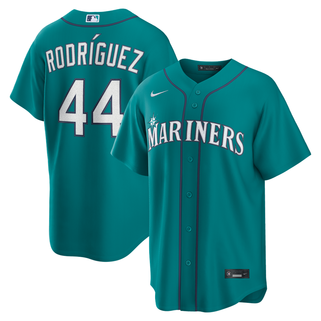 Julio Rodríguez Seattle Mariners Nike Alternate Replica Jersey - Teal Official MLB Team Apparel Baseball Fan Gear