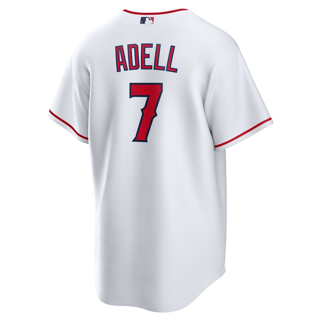 Jo Adell Los Angeles Angels Nike Home Replica Jersey - White Official MLB Team Apparel Baseball Fan Gear