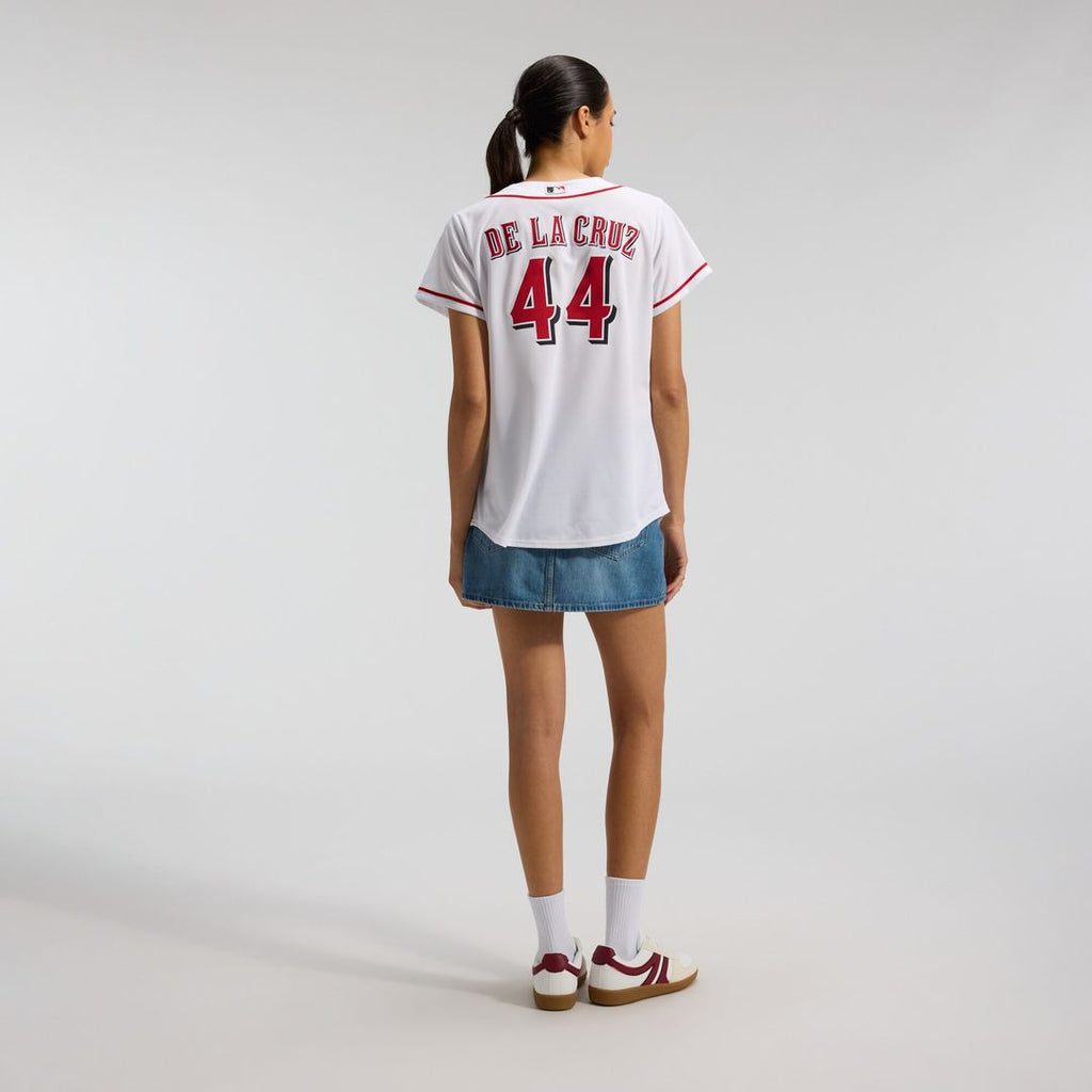 Elly De La Cruz Cincinnati Reds Nike Women's Home Replica Jersey - White Official MLB Team Apparel Baseball Fan Gear