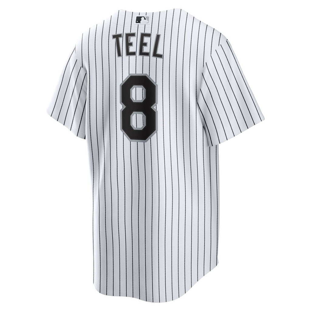 Kyle Teel Chicago White Sox Nike Home Replica Jersey - White Official MLB Team Apparel Baseball Fan Gear