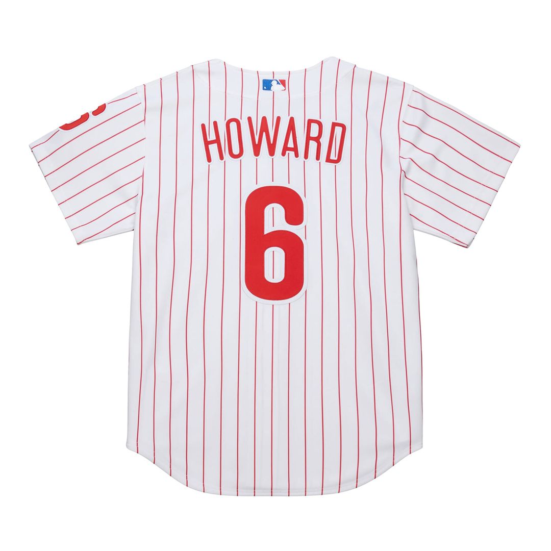 Ryan Howard Philadelphia Phillies Mitchell & Ness Cooperstown Collection Authentic Jersey – White Official MLB Team Apparel Baseball Fan Gear