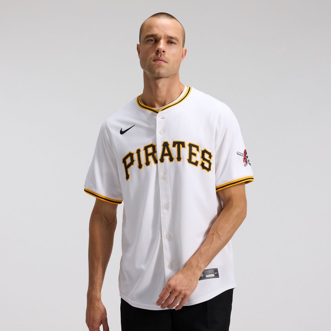 Pittsburgh Pirates Nike Home Limited Jersey - White Official MLB Team Apparel Baseball Fan Gear