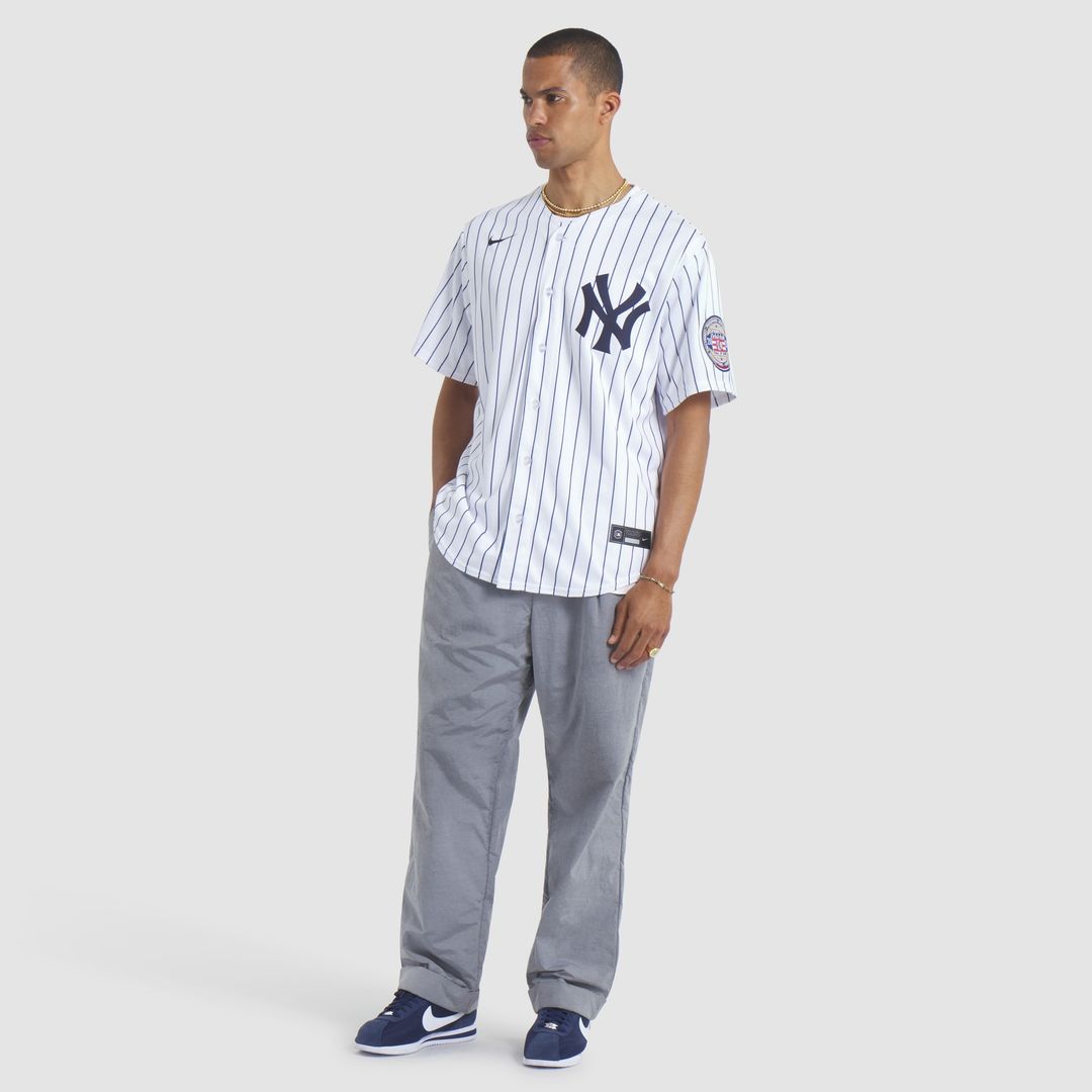 CC Sabathia New York Yankees Nike 2025 Baseball Hall of Fame Name & Number Retired Replica Jersey - White Official MLB Team Apparel Baseball Fan Gear