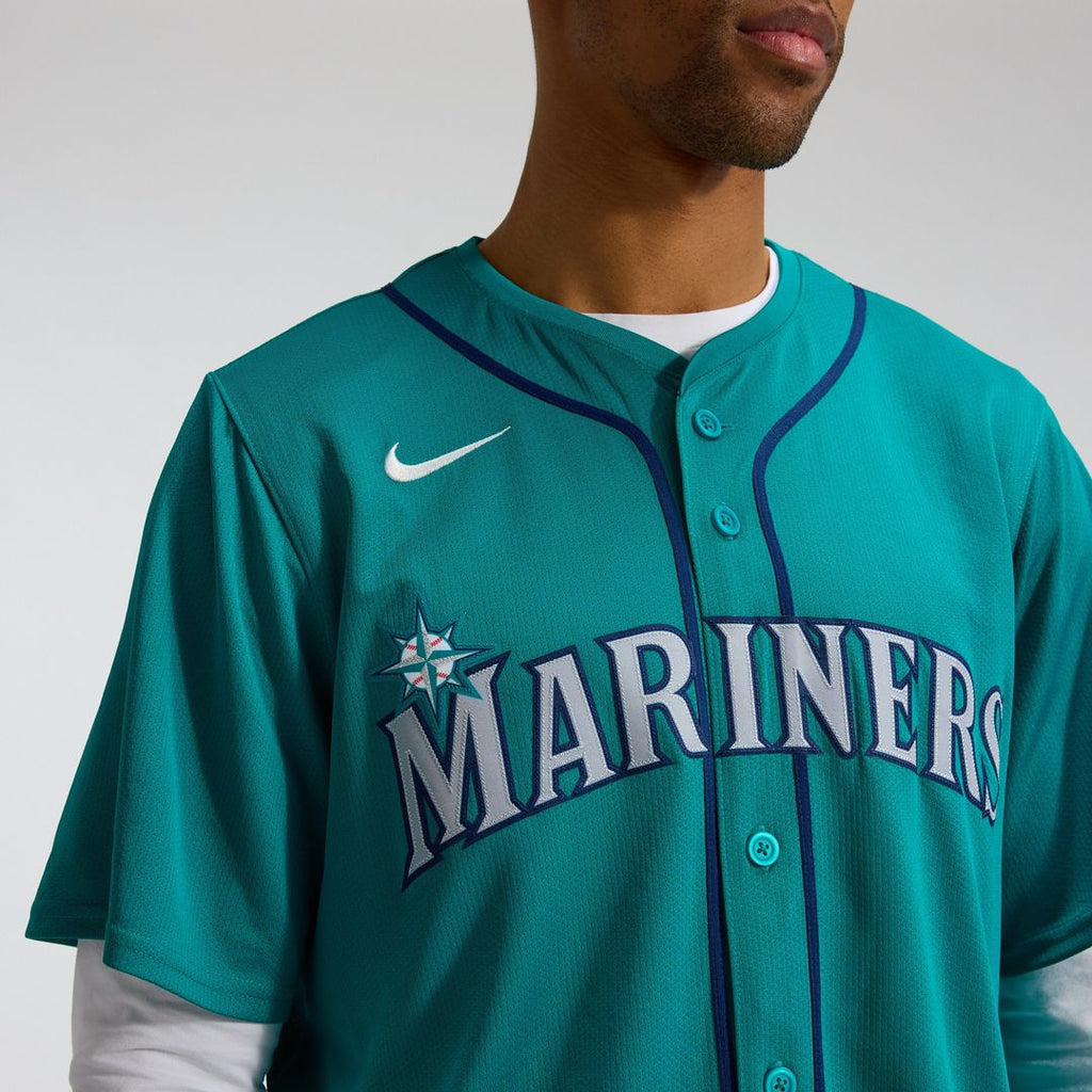 Cal Raleigh Seattle Mariners Nike Alternate Limited Jersey - Teal Official MLB Team Apparel Baseball Fan Gear