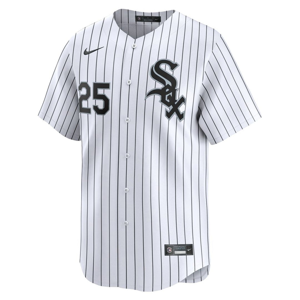 Andrew Vaughn Chicago White Sox Nike Home Limited Player Jersey - White Official MLB Team Apparel Baseball Fan Gear