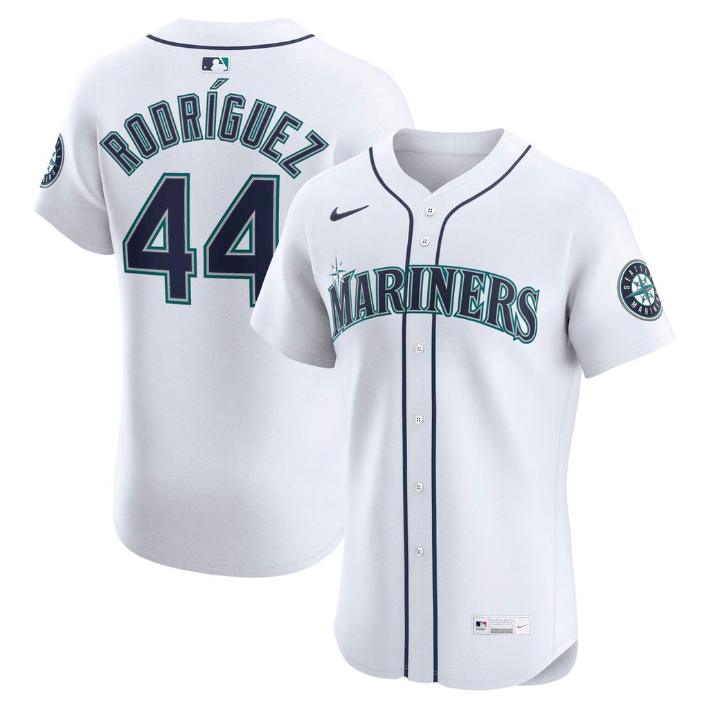 Julio Rodríguez Seattle Mariners Nike Home Elite Jersey - White Official MLB Team Apparel Baseball Fan Gear