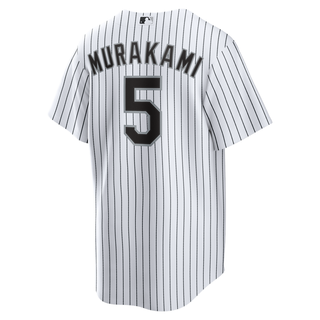 Munetaka Murakami Chicago White Sox Nike Home Replica Jersey - White Official MLB Team Apparel Baseball Fan Gear