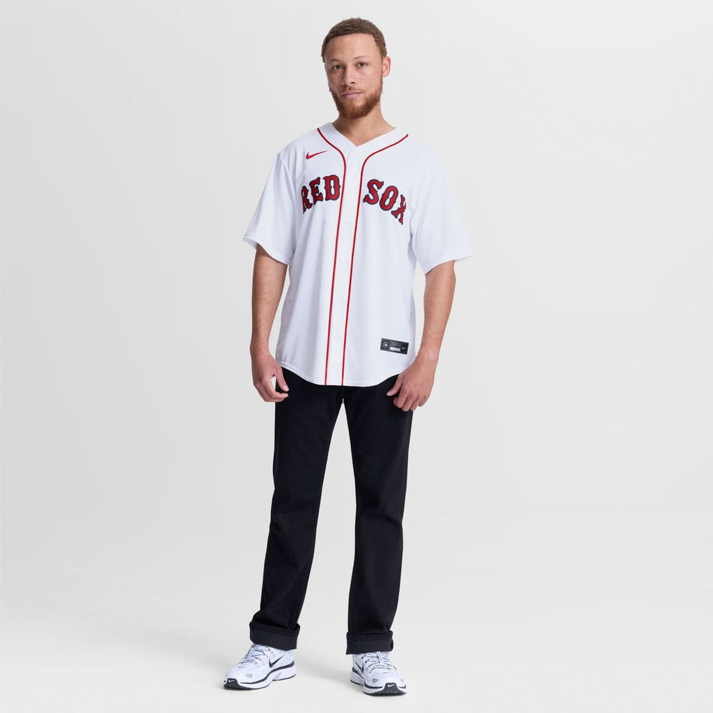 Wilyer Abreu Boston Red Sox Nike Home Replica Jersey - White Official MLB Team Apparel Baseball Fan Gear