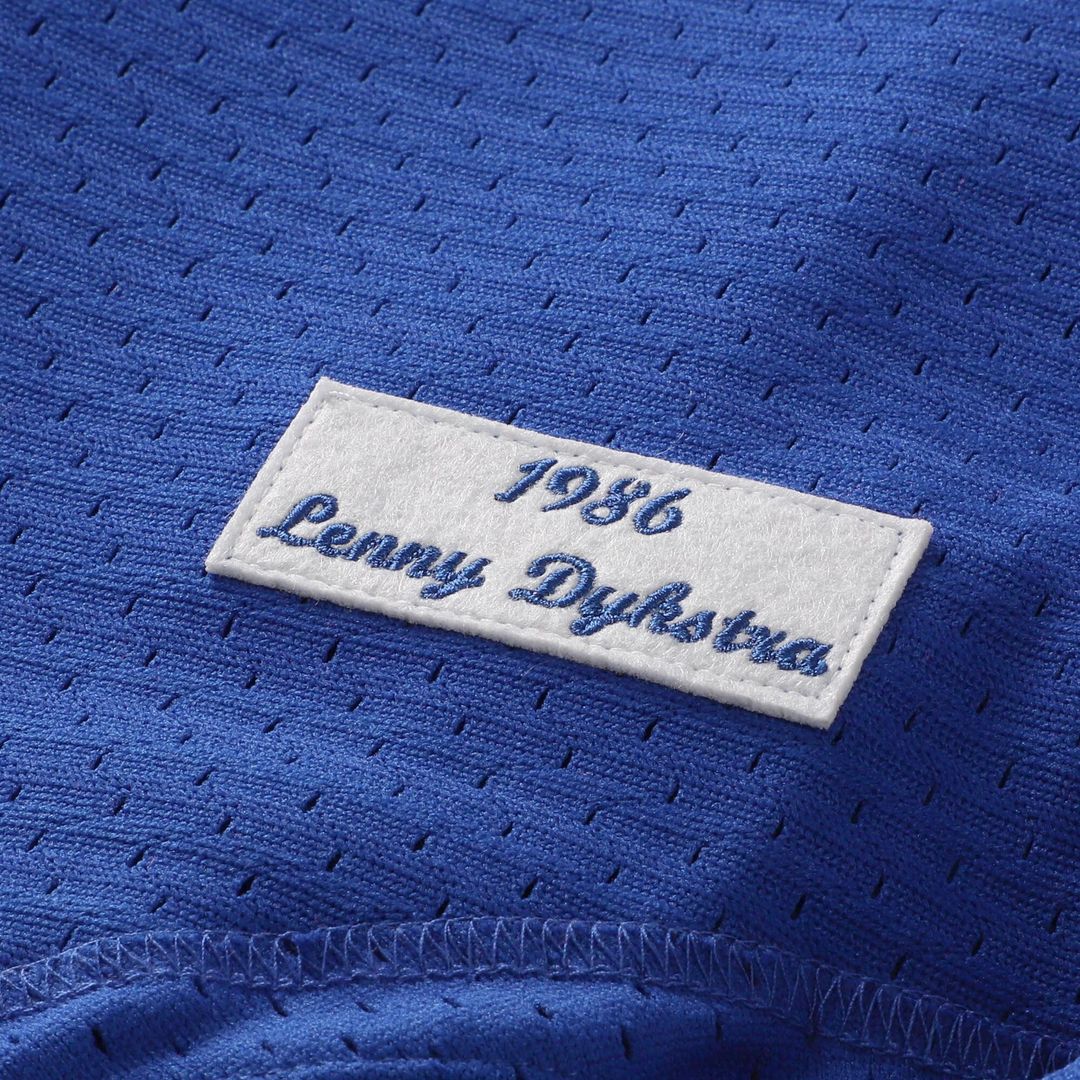 Lenny Dykstra New York Mets Mitchell & Ness Authentic Batting Practice Jersey - Royal Official MLB Team Apparel Baseball Fan Gear