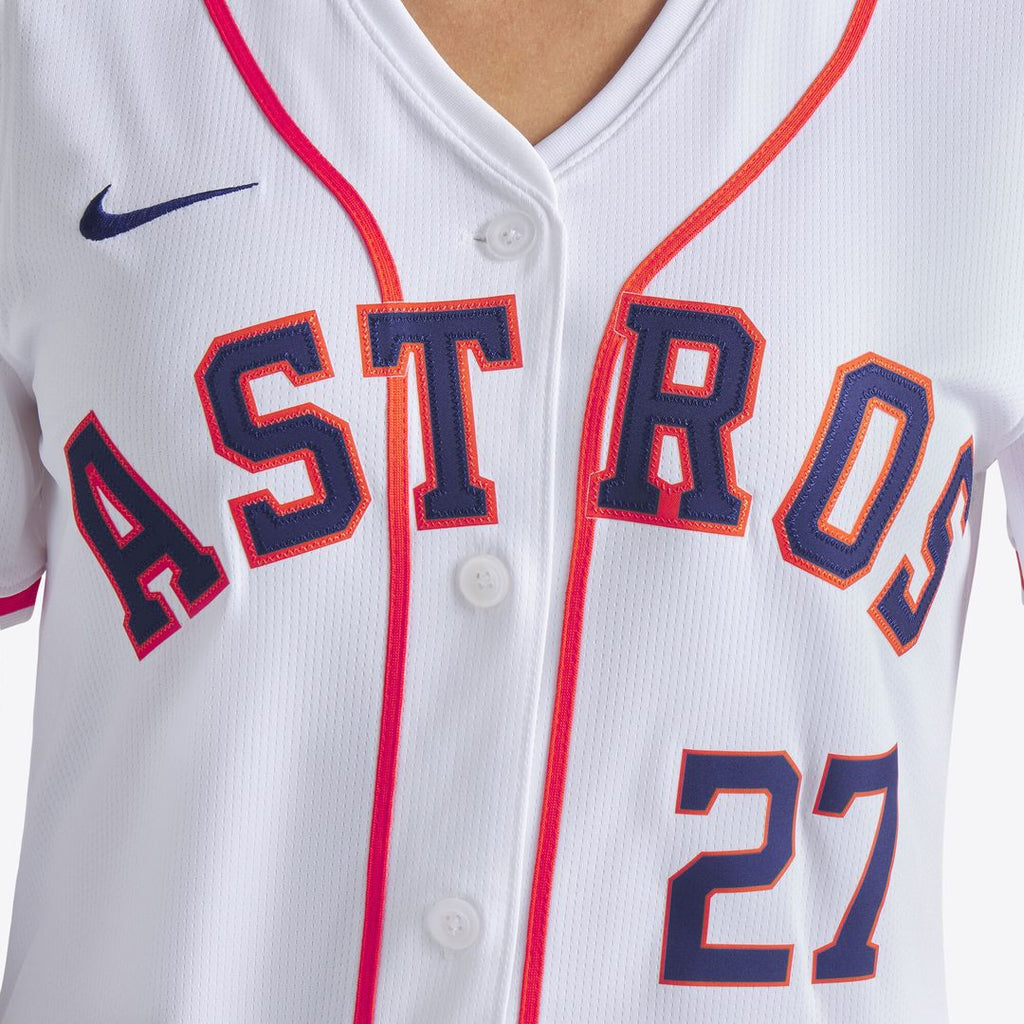 Jose Altuve Houston Astros Nike Women's Home Limited Player Jersey - White Official MLB Team Apparel Baseball Fan Gear