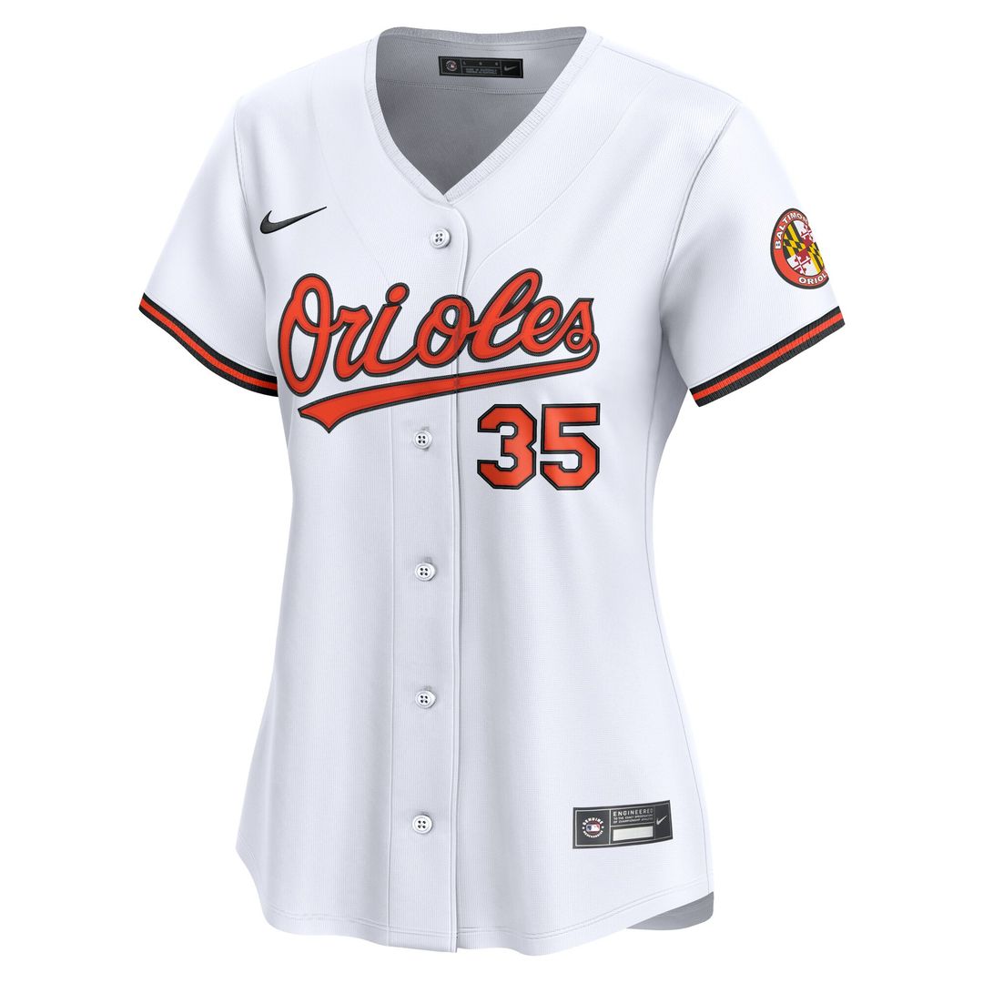Adley Rutschman Baltimore Orioles Nike Women's Home Limited Player Jersey - White Official MLB Team Apparel Baseball Fan Gear