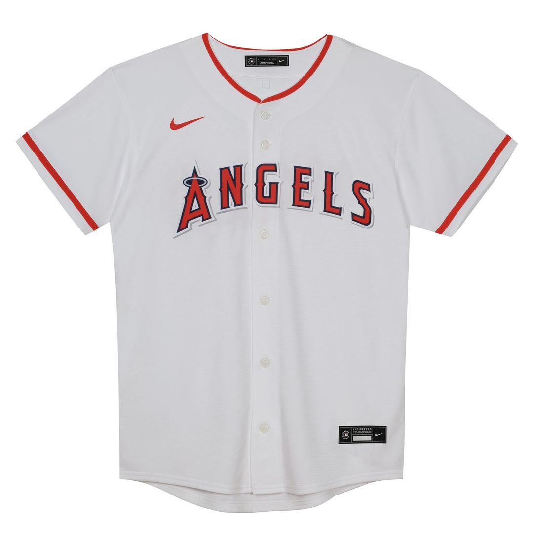 Mike Trout Los Angeles Angels Nike Preschool Home Replica Player Jersey - White Official MLB Team Apparel Baseball Fan Gear