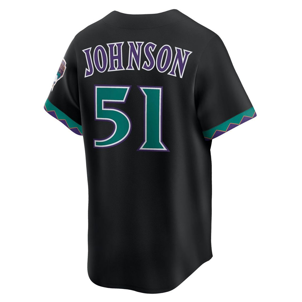 Randy Johnson Arizona Diamondbacks Nike Throwback Cooperstown Collection Limited Jersey - Cream Official MLB Team Apparel Baseball Fan Gear