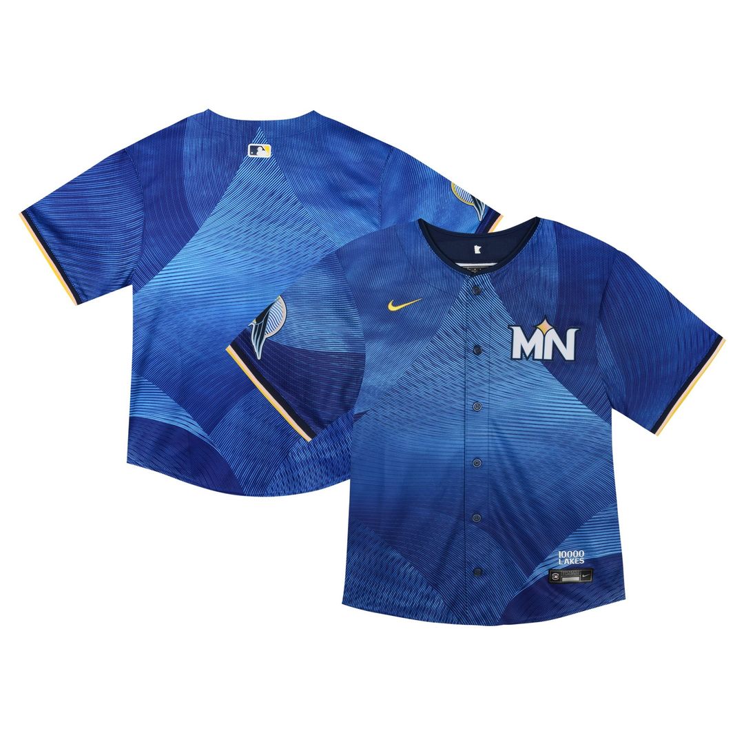 Minnesota Twins Nike Infant 2024 City Connect Limited Jersey - Navy Official MLB Team Apparel Baseball Fan Gear