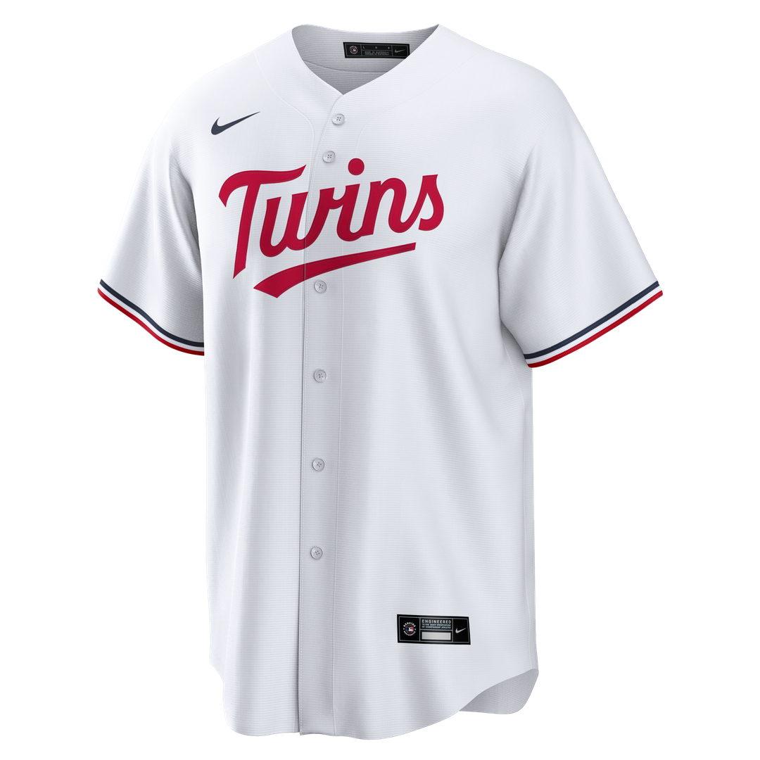 Minnesota Twins Nike Home Big & Tall Replica Jersey - White Official MLB Team Apparel Baseball Fan Gear