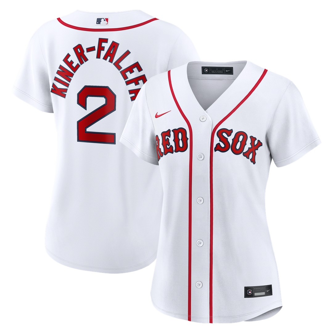 Isiah Kiner-Falefa Boston Red Sox Nike Women's Home Replica Jersey - White Official MLB Team Apparel Baseball Fan Gear