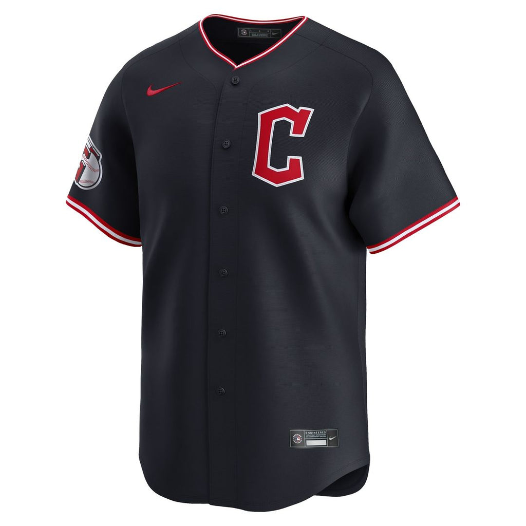 José Ramírez Cleveland Guardians Nike Alternate Limited Player Jersey - Navy Official MLB Team Apparel Baseball Fan Gear