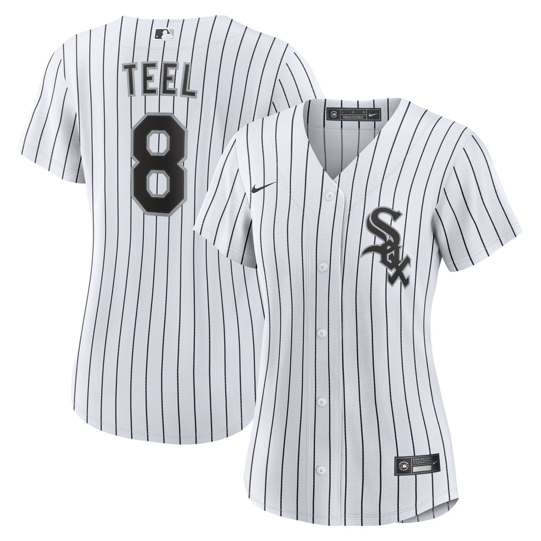 Kyle Teel Chicago White Sox Nike Women's Home Replica Jersey - White Official MLB Team Apparel Baseball Fan Gear