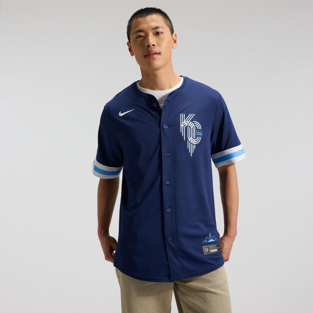 Kansas City Royals Nike City Connect Limited Jersey - Navy Official MLB Team Apparel Baseball Fan Gear