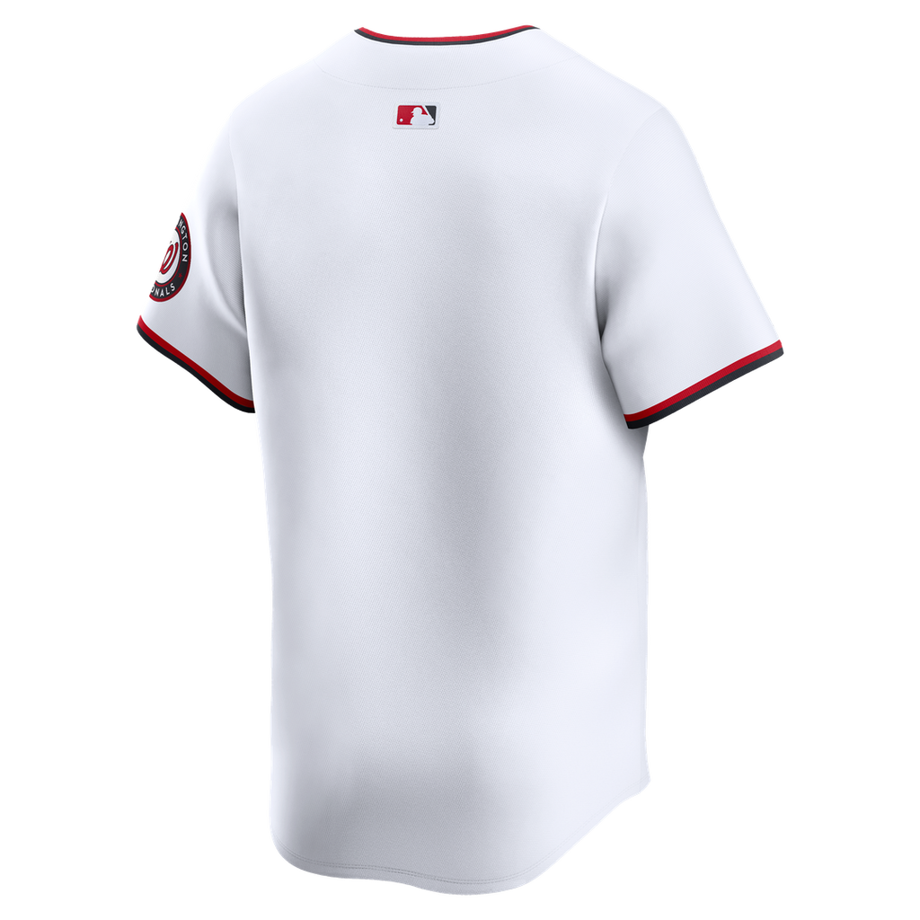 Washington Nationals Nike Home Limited Jersey - White Official MLB Team Apparel Baseball Fan Gear