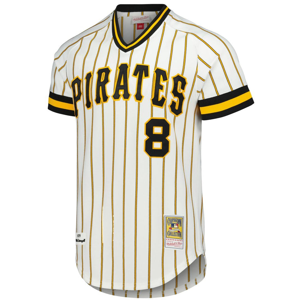 Willie Stargell Pittsburgh Pirates Mitchell & Ness 1979 Throwback Authentic Jersey - Gold Official MLB Team Apparel Baseball Fan Gear