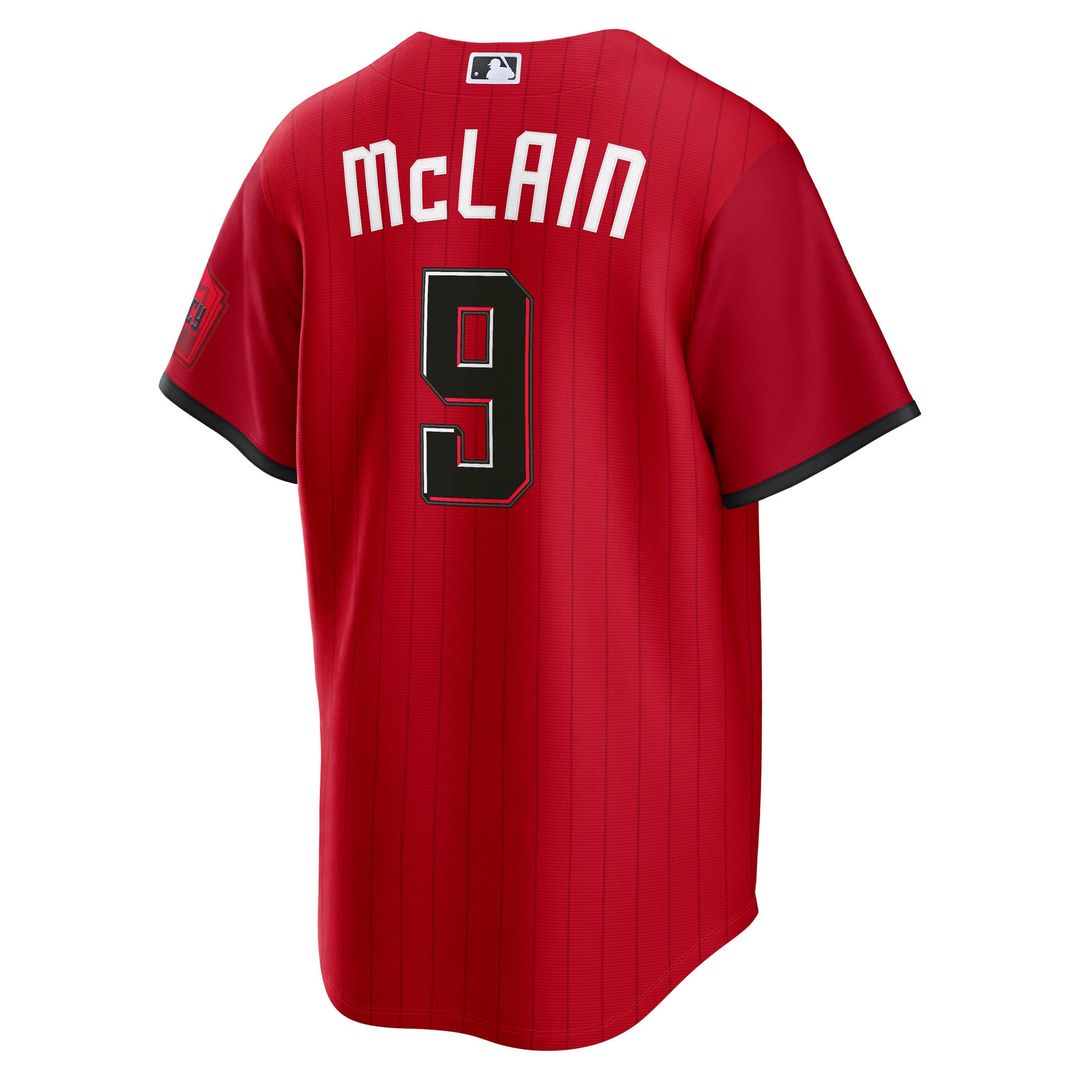 Matt McLain Cincinnati Reds Nike 2026 City Connect Stadium Jersey - Red Official MLB Team Apparel Baseball Fan Gear