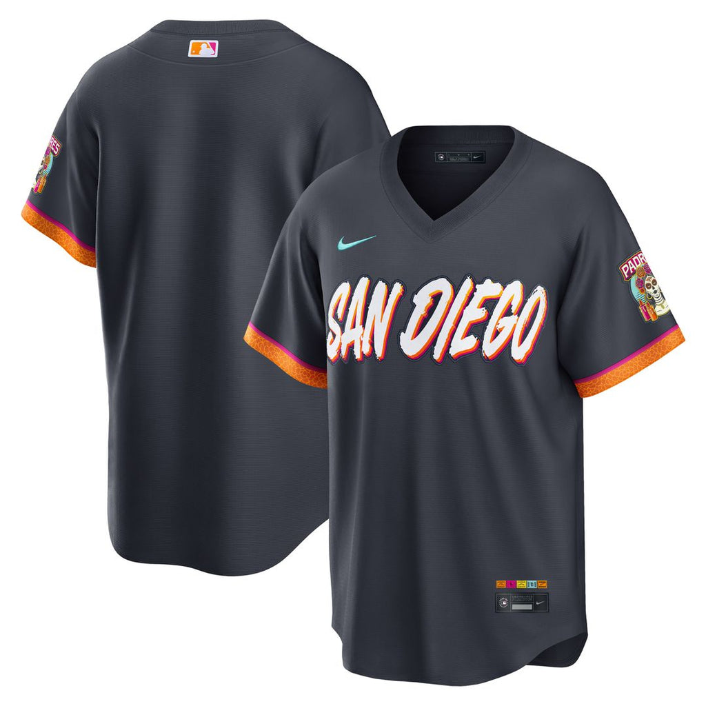 San Diego Padres Nike 2026 City Connect Stadium Jersey - Obsidian Official MLB Team Apparel Baseball Fan Gear