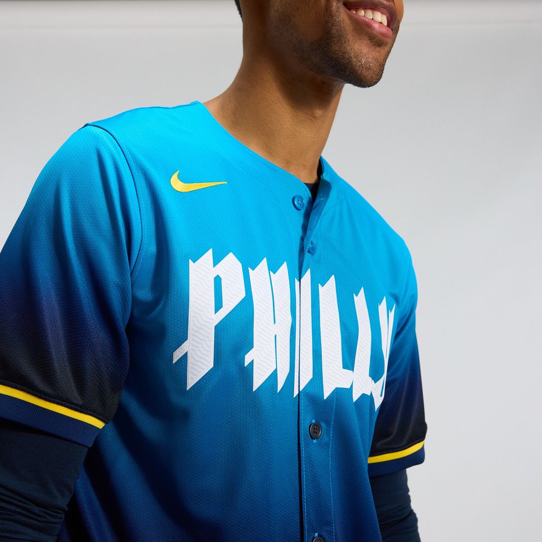Philadelphia Phillies Nike City Connect Limited Jersey - Navy Official MLB Team Apparel Baseball Fan Gear