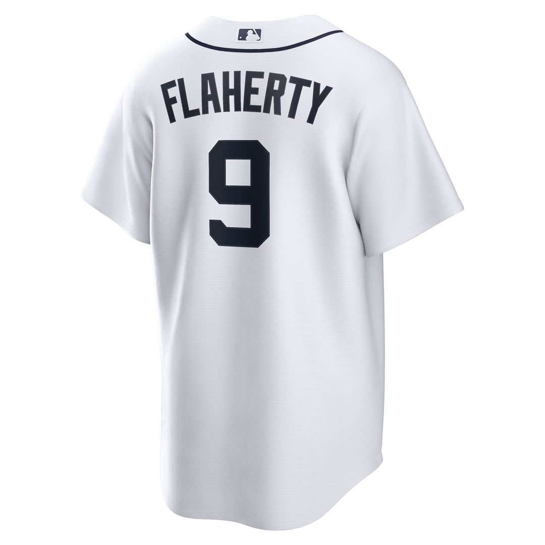 Jack Flaherty Detroit Tigers Nike Home Replica Jersey - White Official MLB Team Apparel Baseball Fan Gear