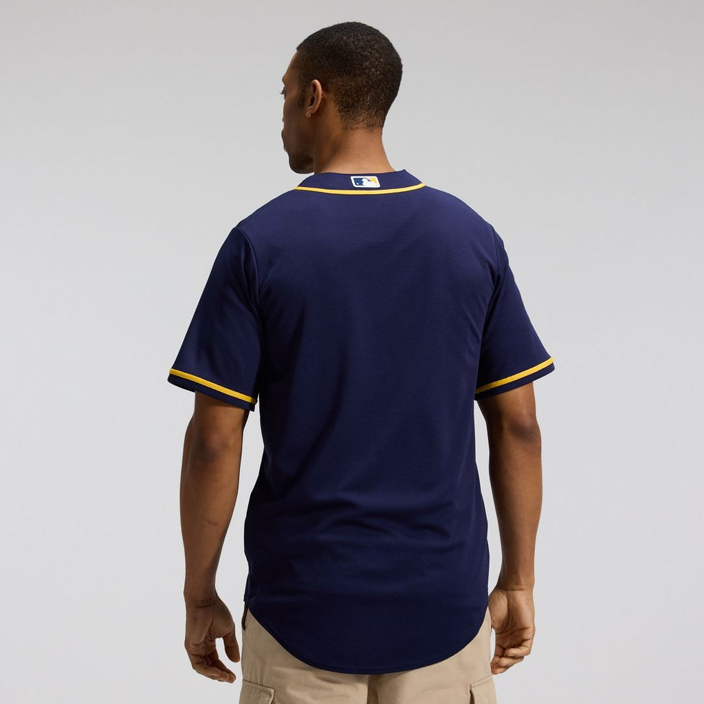 Milwaukee Brewers Nike Alternate Replica Team Jersey - Navy Official MLB Team Apparel Baseball Fan Gear