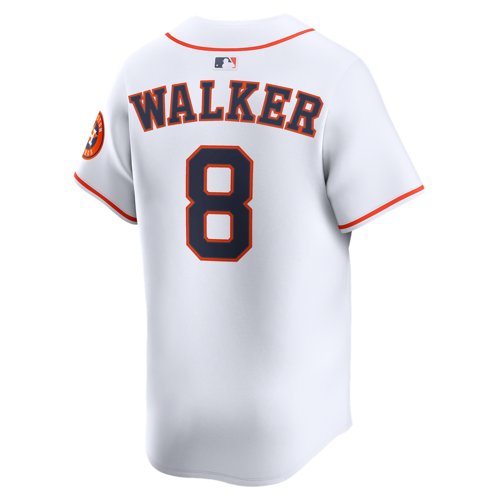 Christian Walker Houston Astros Nike Home Limited Player Jersey - White Official MLB Team Apparel Baseball Fan Gear