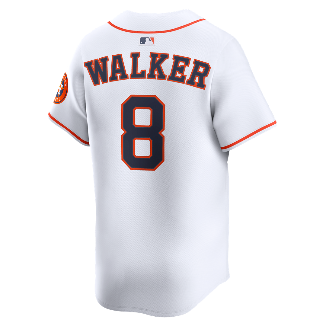 Christian Walker Houston Astros Nike Home Limited Player Jersey - White Official MLB Team Apparel Baseball Fan Gear