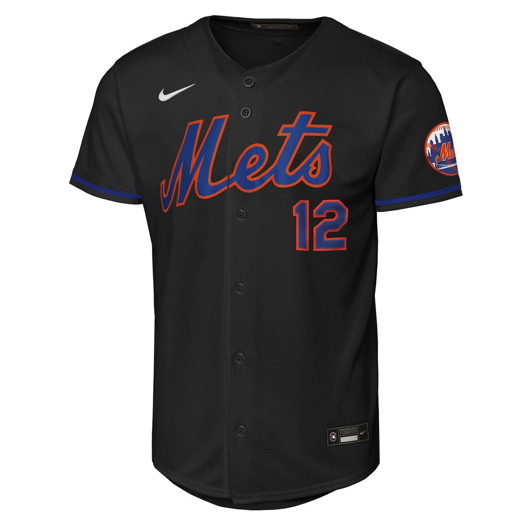 Francisco Lindor New York Mets Nike Youth Road Stadium Player Jersey - Gray Official MLB Team Apparel Baseball Fan Gear
