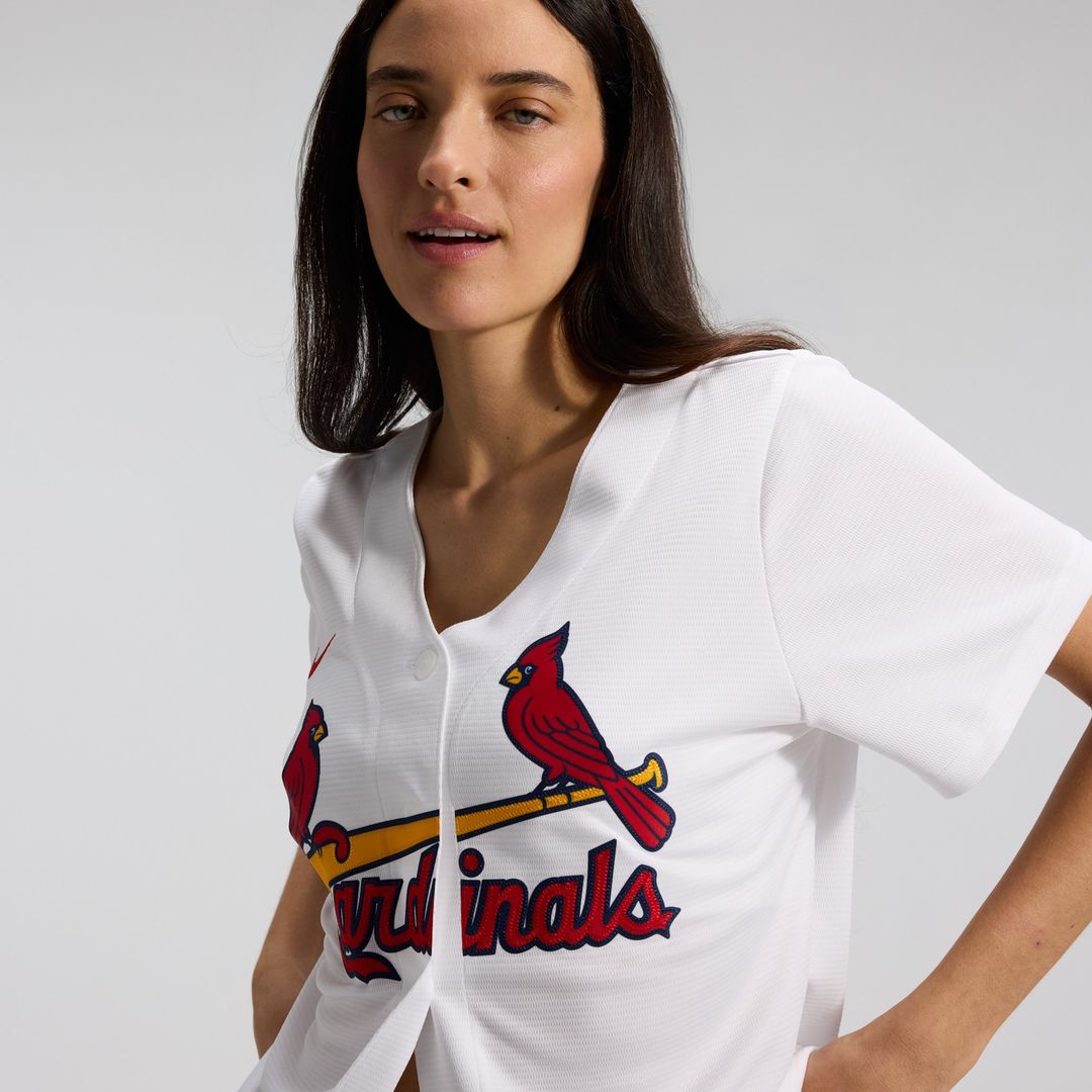 St. Louis Cardinals Nike Women's Home Replica Team Jersey - White Official MLB Team Apparel Baseball Fan Gear