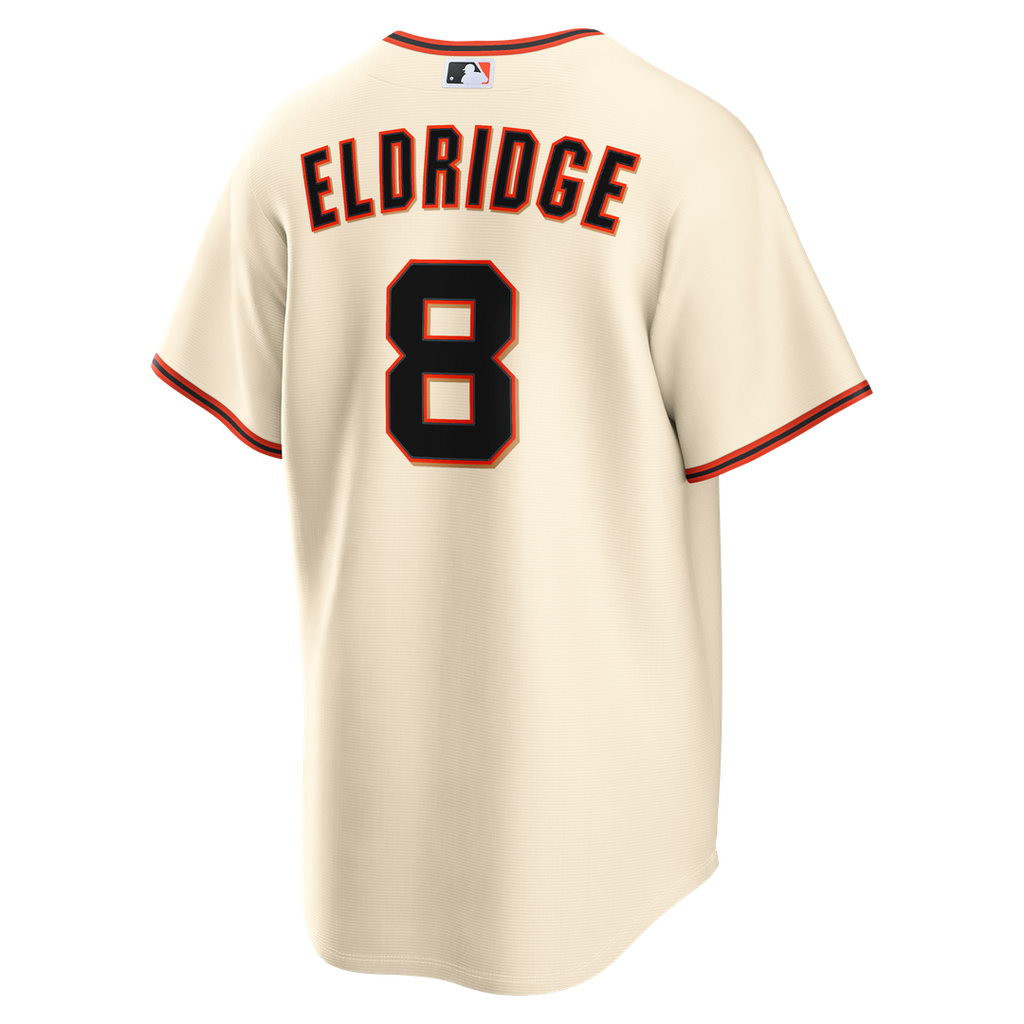 Bryce Eldridge San Francisco Giants Nike Home Replica Jersey - Cream Official MLB Team Apparel Baseball Fan Gear